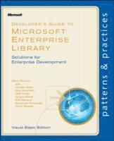 Alex Homer, Nicholas Botto, Bob Brumfield - Developer's Guide to Microsoft Enterprise Library, Visual Basic Edition, Häftad