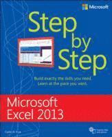 bokomslag Microsoft Excel 2013 Step by Step