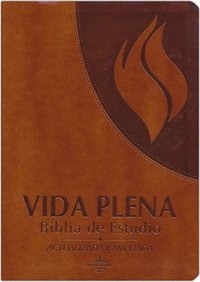 bokomslag Rvr 1960 Vida Plena Biblia de Estudio Imitación Marrón Con Índice / Fire Bible B Rown Imitation Leather with Index