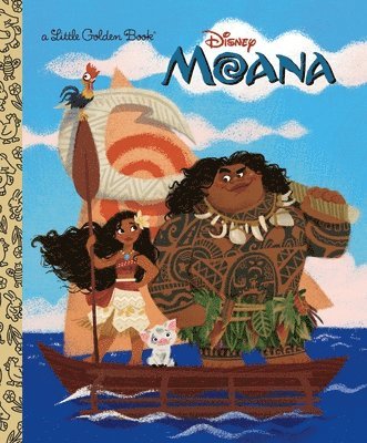 bokomslag Moana Little Golden Book