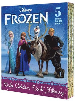 Various - Frozen Little Golden Book Library (Disney Frozen): Frozen; A New Reindeer Friend; Olaf's Perfect Day; The Best Birthday Ever; Olaf Waits for Spring, Inbunden