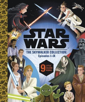 bokomslag Star Wars Episodes I - IX: A Little Golden Book Collection (Star Wars)