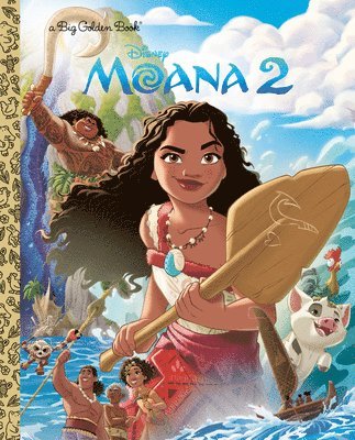 Golden Books - Disney Moana 2 Big Golden Book, Inbunden