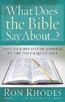 What Does the Bible Say About...? 1