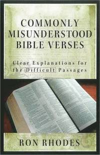 bokomslag Commonly Misunderstood Bible Verses