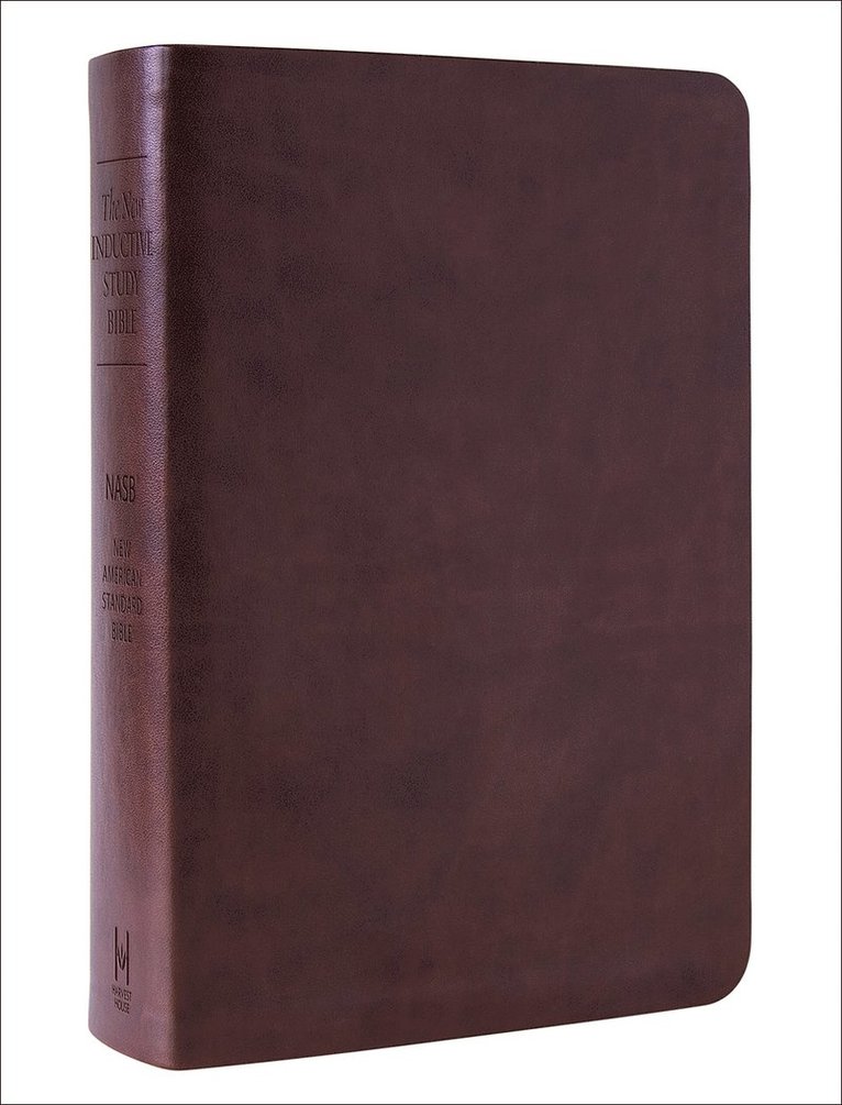 New Inductive Study Bible (NASB, Milano Softone, Brown)