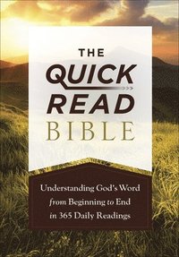 bokomslag The Quick-Read Bible
