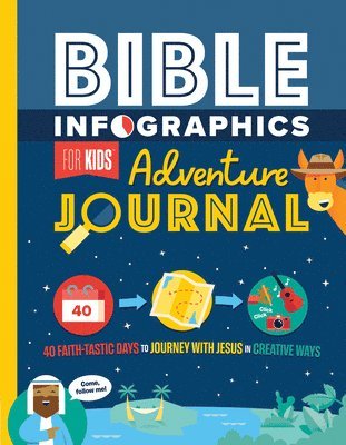 bokomslag Bible Infographics for Kids Adventure Journal