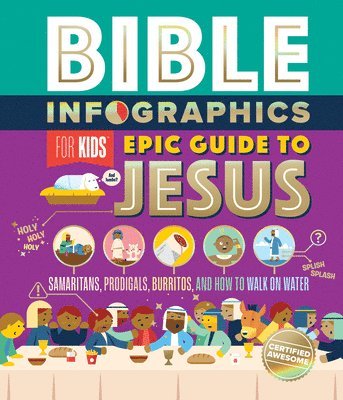 bokomslag Bible Infographics for Kids Epic Guide to Jesus