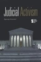 Noah Berlatsky - Judicial Activism, Häftad