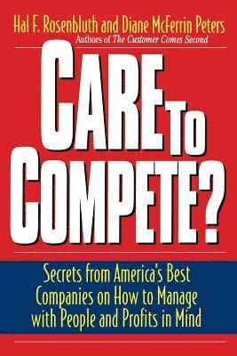 Diane Peters, Hal Rosenbluth, Hal F. Rosenbluth, Diane McFerrin Peters, Hal F Rosenbluth, Diane Mcferrin Peters - Care To Compete?, Häftad