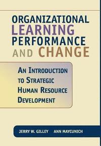 bokomslag Organizational Learning, Performance And Change