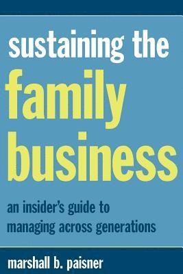 Sustaining The Family Business 1