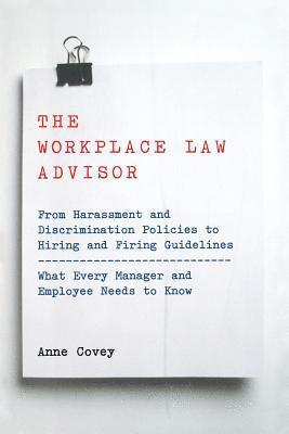 bokomslag Workplace Law Advisor