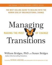 bokomslag Managing Transitions, 25th anniversary edition