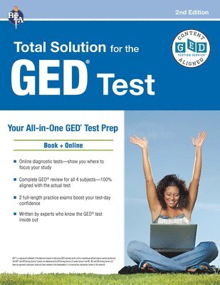 bokomslag GED Total Solution, for the 2024-2025 GED Test, 2nd Edition