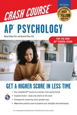 Nancy Fenton, Jessica Flitter - AP Psychology Crash Course, Book + Online: Get a Higher Score in Less Time, Häftad