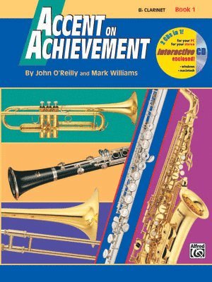 bokomslag Accent on Achievement, Bk 1: B-Flat Clarinet, Book & CD
