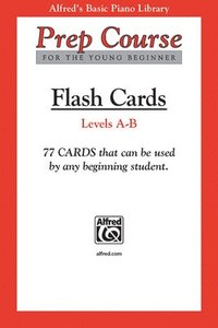 bokomslag Alfred's Basic Piano Prep Course Flash Cards: Levels A & B, Flash Cards