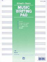 bokomslag 10 Stave Music Writing Pad: Loose Pages (3-Hole Punched for Ring Binders)