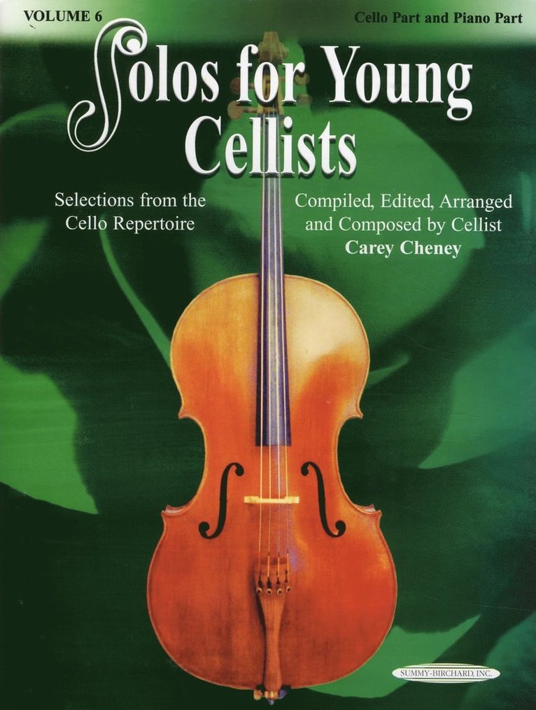 Suzuki solos for young cellists 6, Häftad