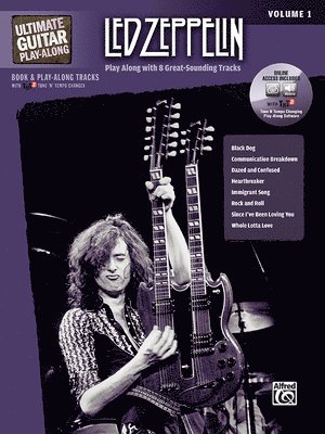 Ultimate Guitar Play-Along Led Zeppelin, Vol 1: Play Along with 8 Great-Sounding Tracks (Authentic Guitar Tab), Book & Online Audio/Software [With 2 C 1