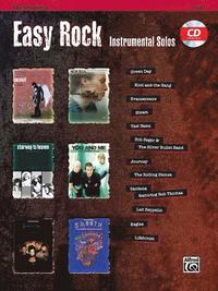 bokomslag Easy Rock Instrumental Solos, Level 1: Alto Sax, Book & Online Audio/Software [With CD (Audio)]
