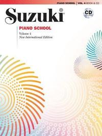 bokomslag Suzuki piano 4 Bok-CD Kombo