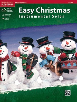 bokomslag Easy Christmas Instrumental Solos, Level 1: Alto Sax, Book & Online Audio/Software [With CD (Audio)]