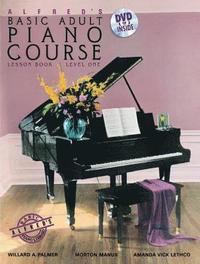 bokomslag Alfred's Basic Adult Piano Course Lesson Book, Level One [With DVD]