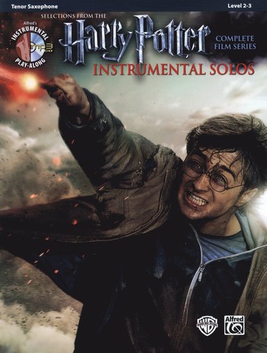 bokomslag Harry Potter instrumental solos Tenor Sax + CD
