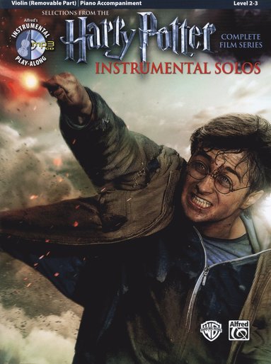 bokomslag Harry Potter Instrumental Solos for Strings: Violin, Book & Online Audio/Software