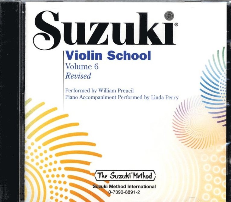 Suzuki Violin School CD 6 Reviderad 1