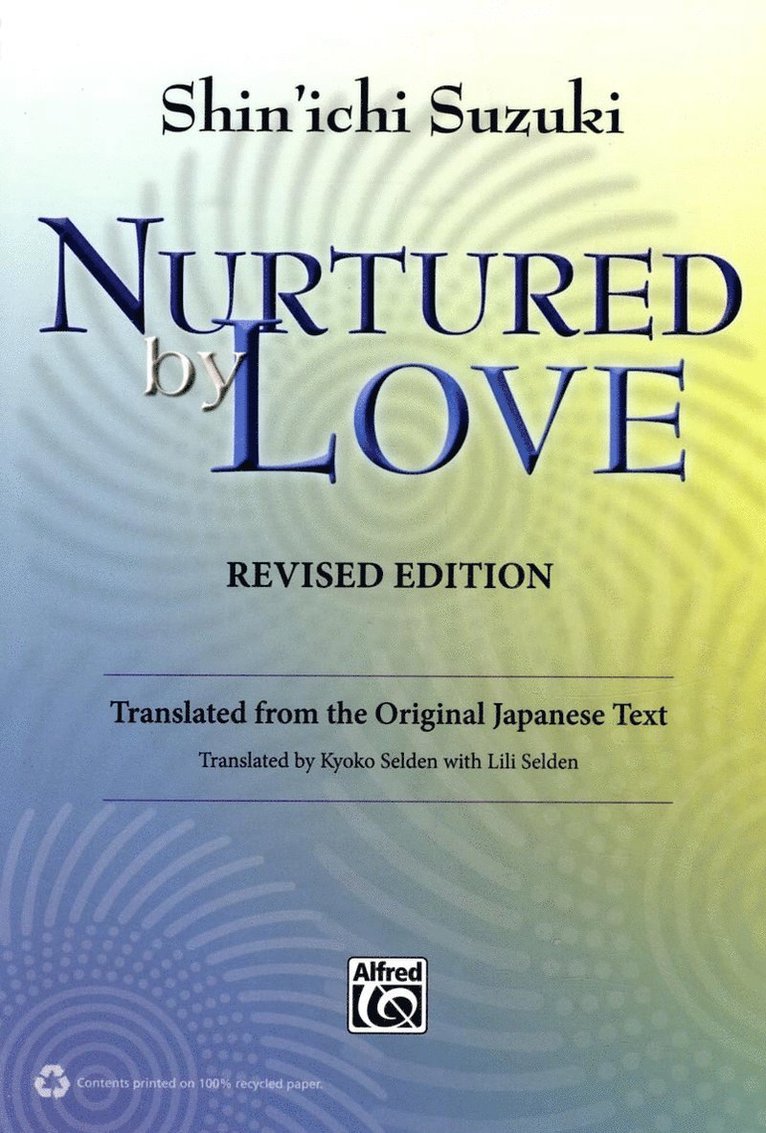 Suzuki Nurtured by love rev ed 1