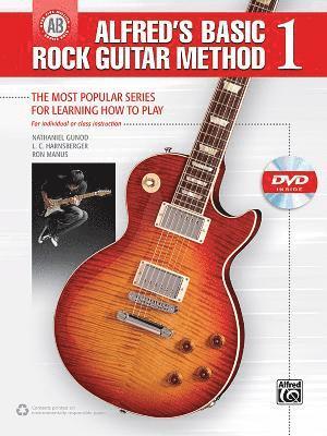 VARIOUS - ALFREDS BASIC ROCK GUITAR METHOD 1, Häftad