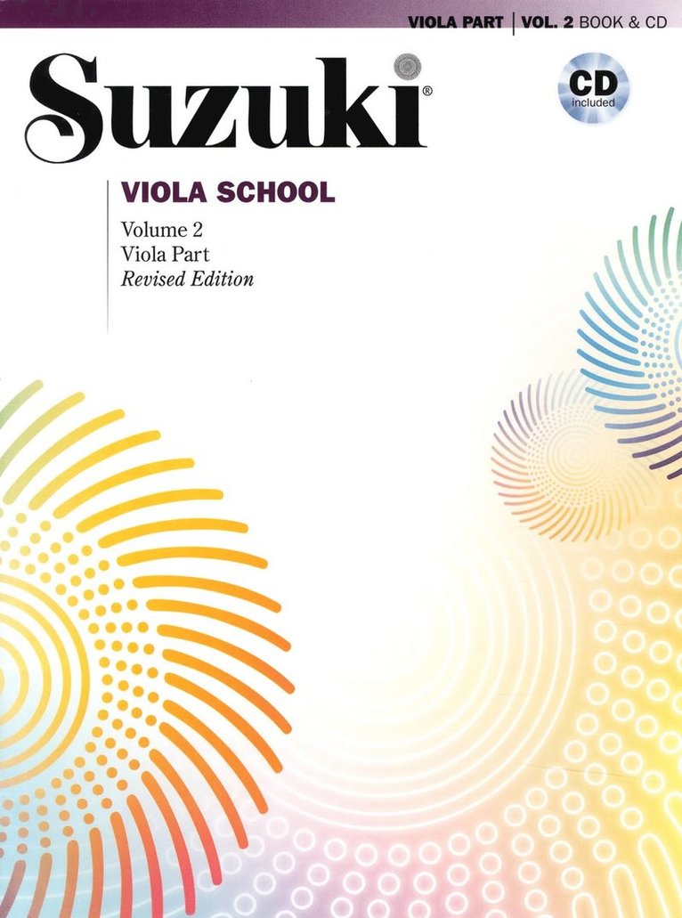 Suzuki Viola School Volum 2 kombo, Häftad
