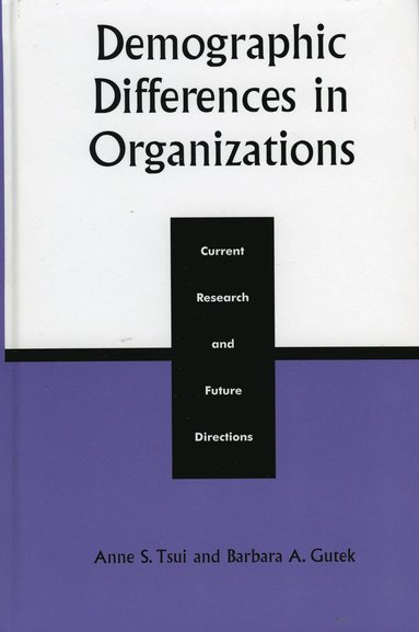 bokomslag Demographic Differences in Organizations