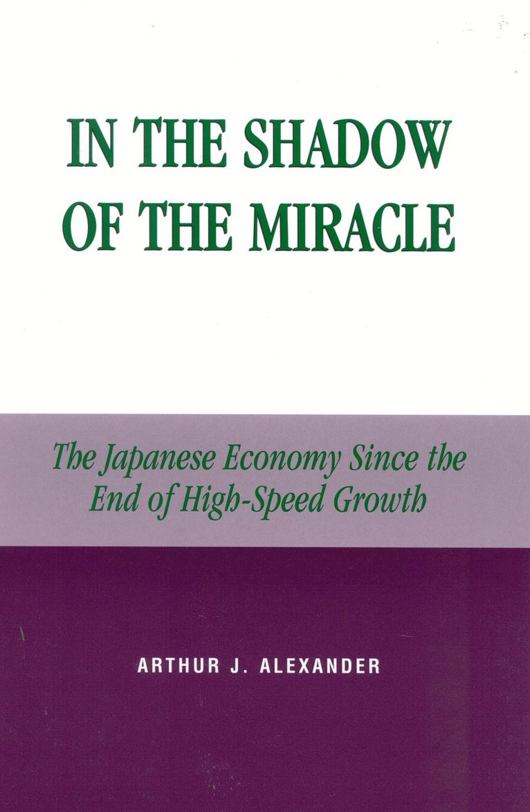 In the Shadow of the Miracle 1