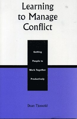 Learning to Manage Conflict 1