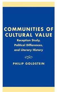 bokomslag Communities of Cultural Value