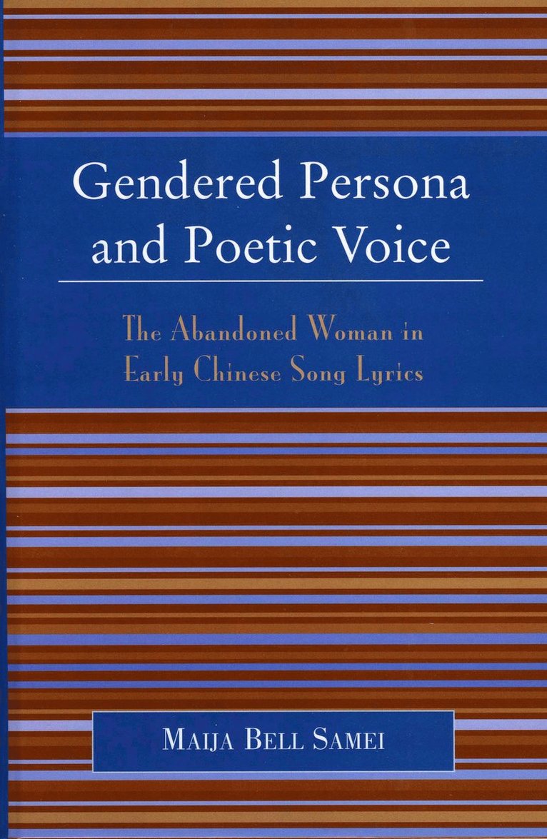 Gendered Persona and Poetic Voice