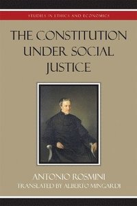 bokomslag The Constitution Under Social Justice