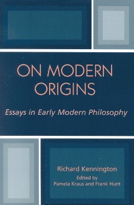 bokomslag On Modern Origins