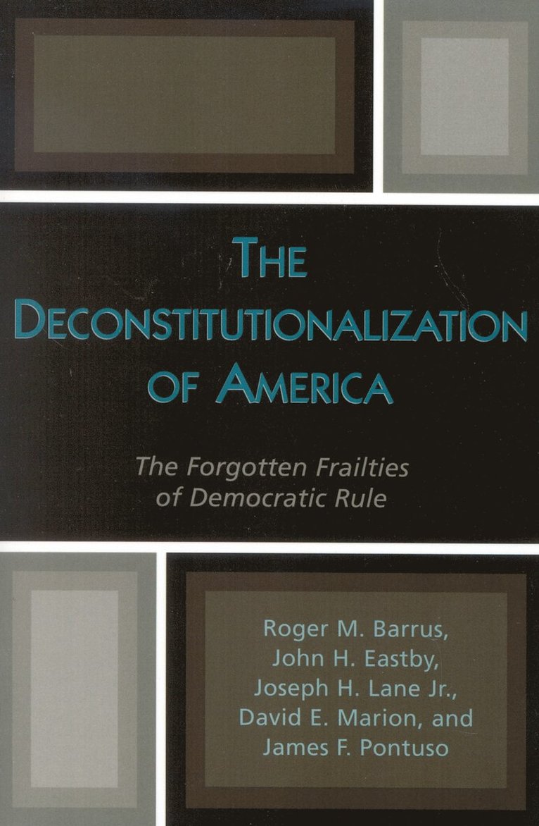 Deconstitutionalization of America