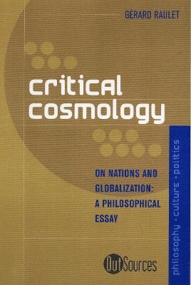 Critical Cosmology 1