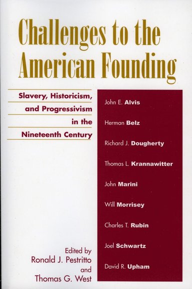 bokomslag Challenges to the American Founding