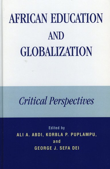 bokomslag African Education and Globalization