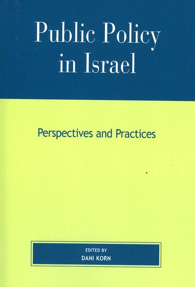 Dani Korn - Public Policy in Israel, Häftad