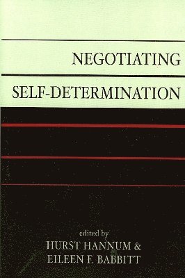 Negotiating Self-Determination