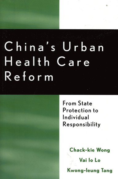 bokomslag China's Urban Health Care Reform